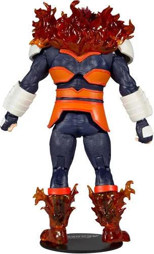 Vista 4 de McFarlane Toys - Figura de acción My Hero Academia Endeavor de 7 pulgadas con accesorio base