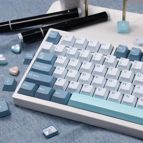 Vista 17 de Sumgsn 173 Keys Doubleshot Keycaps Cherry Profile Apes Keycaps Set Teclas Simios