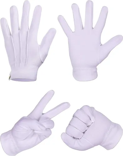 Vista 5 de ratote Mari and Luigi Wari and Waluig Costume for Adult,Women and Men - Hats, Mustache, Gloves, Buttons, Suspenders