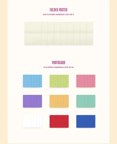 Vista 5 de Dreamus - BETWEEN 1 & 2 11 Mini álbum+Beneficio de preventa+Póster plegado (versión completa) + Regalo Culturekorean