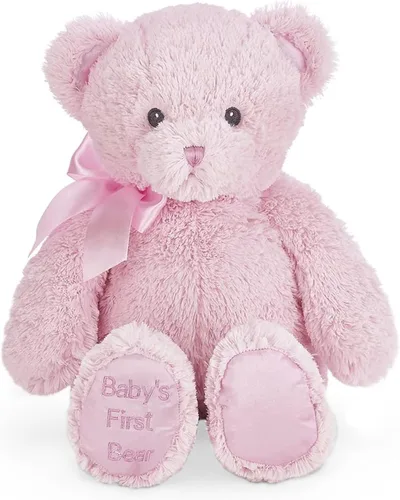 Vista 8 de Bearington Oso de Peluche Azul - 12" Esponjoso y Tierno Mi Primer Compañero Oso de Peluche con Felpa Premium y Pelaje Suave - Adorable Animal