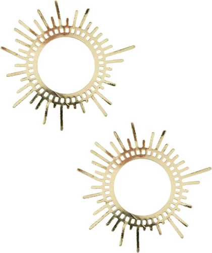 Vista 39 de John Bead Beadwork Findings - Colgante dorado (3 unidades)