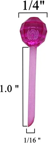 Vista 2 de Creative Hobbies® Luces de plástico para árboles de Navidad de cerámica, adornos de luz de globo pequeño de pin multicolor, 250