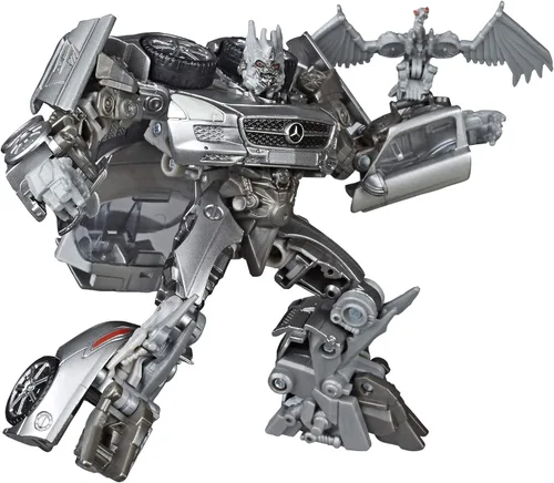 Vista 2 de Transformers Toys Serie Studio 51 Clase Deluxe de la película Dark of The Moon Soundwave Figura de acción – Niños a partir de 8 años, 4.5 pulgadas