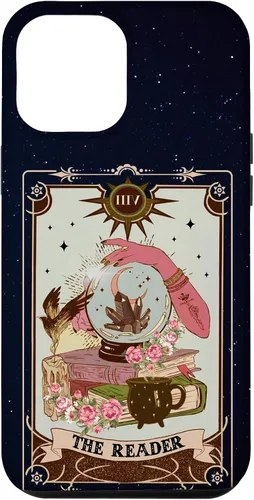 Vista 26 de Tarot Card Lover Tarot Reader Fortune Teller Book Lover Funda para iPhone 17