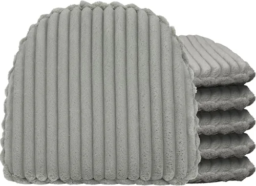 Vista 126 de Klear Vu Raindrop The Gripper - Cojines antideslizantes para silla, suaves y cómodos, almohadillas para asiento, almohadón para cocina, comedor u