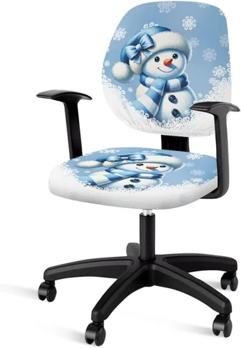 Vista 24 de Autumn Cow Office Chair Cover for Armrest Chairs