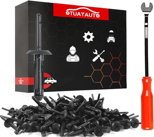 Vista 7 de OTUAYAUTO 30 piezas de clip de guardabarros - Clip de moldeo basculante de repuesto para Jeep Wrangler JK y Unlimited JK 2007-2019, reemplazo OEM