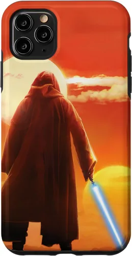 Vista 13 de Funda para iPhone 12 mini Star Wars Obi-Wan Kenobi Sable de luz Twin Suns