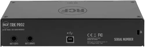Vista 4 de RCF Interfaz de audio USB TRK PRO2