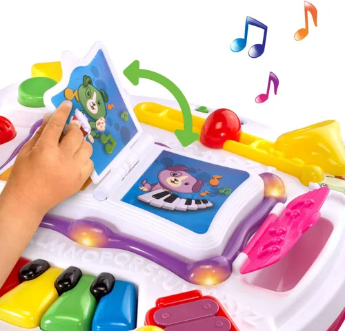 Vista 3 de Leapfrog Learn & Groove Mesa Musical Rosa