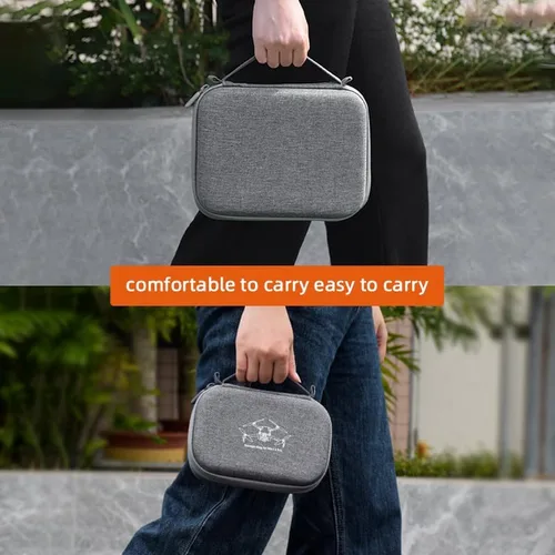 Vista 7 de Coyktonty Bolsa de almacenamiento Estuche de transporte para DJI MINI 4 Pro Drone, MINI 4 Pro Drone Cuerpo/Transmisor Funda Protectora Bolsa