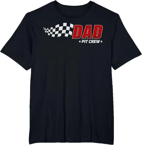 Vista 44 de Dad Pit Crew Race Car Birthday Family Matching Pit Crew Camiseta Pit Crew