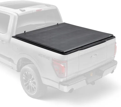 Vista 12 de Gator FX Hard Quad-Fold - Cubierta Tonneau para caja de camioneta 8828120 Se adapta a 2014 - 2018, 2019 Ltd/Lgcy Chevy Silverado caja de 5' 10
