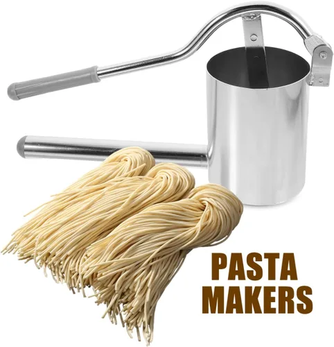 Vista 8 de DOITOOL - Máquina de prensa manual de fideos de cocina para pasta casera y espagueti, herramienta de masa portátil de 8.66 x 6.29 x 2.95 pulgadas