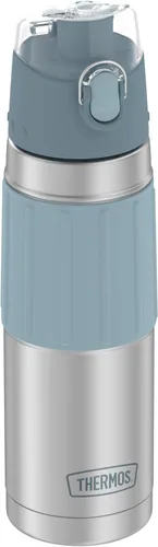 Vista 2 de THERMOS Botella de hidratación de acero inoxidable, 18 onzas, gris