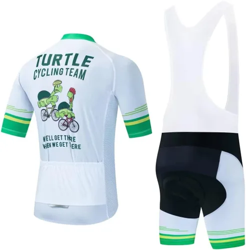Vista 2 de BikingBros Cycling Jersey - Men and Women Cycling Clothing-Bike Jersey Cycling Set Bike Shirts Breathable Quick Dry