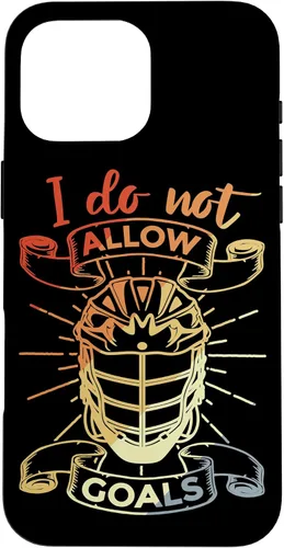 Vista 19 de Funny Lacrosse Goalie Case for iPhone 17