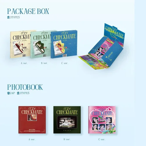 Vista 3 de ITZY - CHECKMATE, Special Edition (C version incl. Album, Extra Photocards)