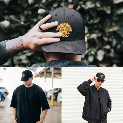 Vista 6 de Gorra de papá, gorra de béisbol clásica de moda, gorra de béisbol ajustable