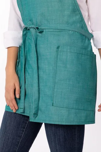 Vista 6 de Chef Works Delantal corto unisex Medford