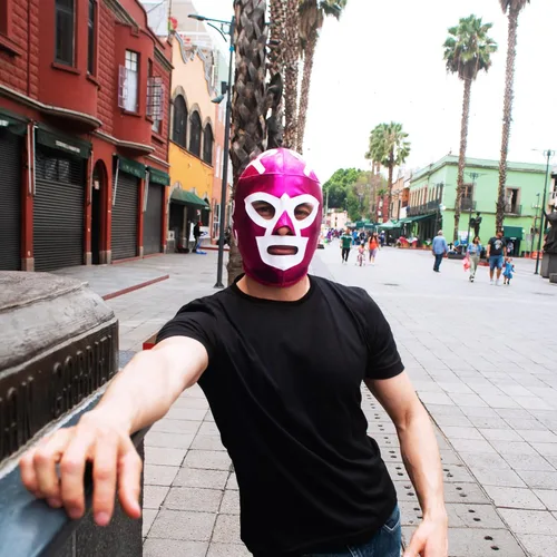 Vista 3 de Máscaras de Lucha Libre de Calidad Profesional Disfraz auténtico de Lucha Libre - Talla Adulto Máscaras de Luchador Made in Mexico