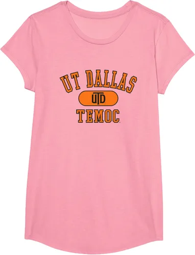 Vista 4 de Camiseta con licencia oficial de Texas Dallas Comets Varsity Rosa