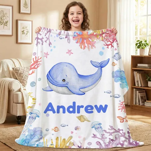 Vista 19 de Manta de mariposa personalizada con texto, manta de franela personalizada con nombre, para niños, perros y gatos, regalo de 30 x 40 pulgadas, XS