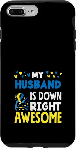 Vista 12 de My Husband is Down Right Awesome Down Syndrome Awareness Case for iPhone 17