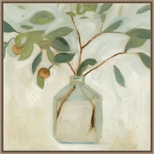 Vista 15 de Amanti Art Lienzo enmarcado para pared, 16 x 16 pulgadas, Arreglo neutro I de Emma Scarvey, lienzo enmarcado para pared, obras de arte de naturaleza