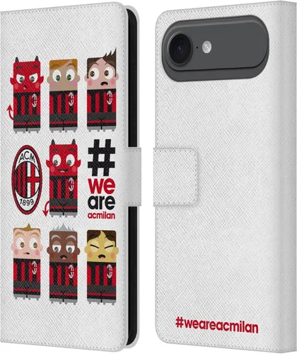Vista 65 de Head Case Designs Officially Licensed AC Milan Dream Big Children Leather Wallet Case Compatible with Apple iPhone 11