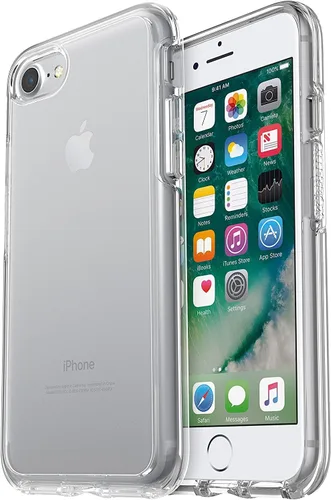 Vista 11 de OtterBox Symmetry Series - Funda para iPhone SE 3ª generación (2022), iPhone SE 2ª (2020), iPhone 8, iPhone 7 (no Plus), embalaje no minorista, Negro
