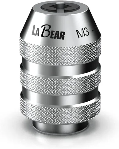 Vista 6 de LABEAR Adaptador de portabrocas intercambiable ajustable DR x M13–M19 de 1/2" – Juego de roscas de servicio pesado para roscado manual Securely