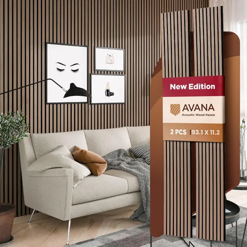 Vista 61 de Paquete de Muestras de Color de Paneles de Pared Acústicos Avana - Paneles de Madera Premium para Decoración de Paredes - Insonorización
