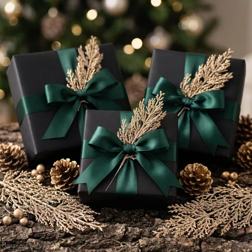 Vista 7 de Hananona Ramas de pino artificiales, 40 tallos de cedro sintético de Navidad, ramas de cedro sintético artificiales, púas de pino de Navidad falsas