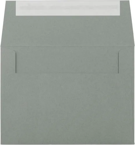 Vista 2 de LUXPaper Sobres de invitación A6 4 3/4 pulgadas x 6 1/2 pulgadas Gris pizarra Texto de 70 libras 50