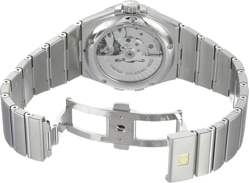 Vista 6 de Omega 12310382101001 Constelación Reloj automático suizo de plata para hombre
