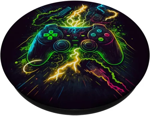 Vista 2 de Controlador de videojuegos gamer para un divertido y genial PopSockets intercambiables PopGrip