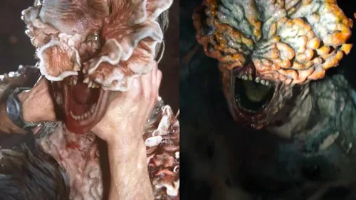 Vista 7 de Last Us - Máscara de látex de cabeza completa, máscara de hongos aterradores, fiesta de Halloween, cosplay, accesorios para adultos