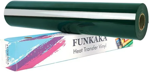 Vista 37 de FUNKAKA Paquete de vinilo HTV de transferencia de calor con purpurina, 12 rollos de vinilo para planchar de 12 pulgadas x 3 pies para camisetas, 12