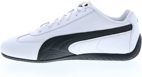 Vista 5 de PUMA Mens Speedcat Shield Lace Up Sneakers Casual Shoes Casual - White