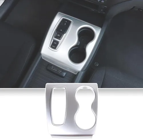 Vista 11 de Cubierta del panel de cambio para Honda Pilot 2016-2022 Ridgeline 2020-2023 Passport 2019-2023, protector antiarañazos para el marco del portavasos
