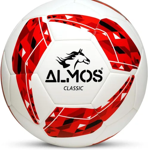 Vista 7 de Almos Balón de fútbol clásico de entrenamiento 32 – para clubes, rendimiento de partidos, fútbol en interiores y exteriores, adecuado para césped
