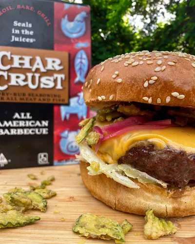Vista 6 de Condimentos Char Crust para Barbacoa All American Condimentos todo en uno Perfectos para Costillas, Pollo, Cerdo, Hamburguesas, Alas Costra