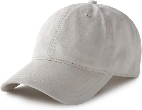 Vista 16 de FURTALK Gorra de béisbol unisex de algodón lavado sin estructura, ajustable, estilo vintage Beige