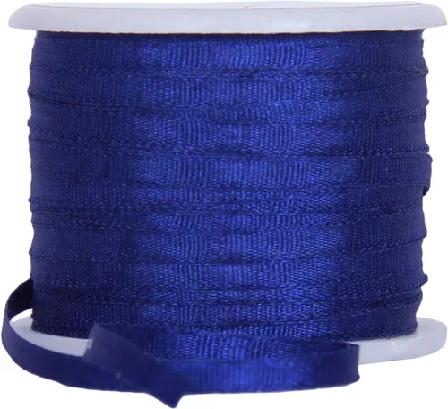 Vista 8 de Threadart Juego de cintas de seda - Tonos azules - Colección Five Spool - 100% seda pura - 55 yardas Coordinated set of soft 100% pure silk ribbon