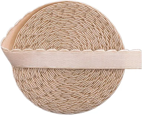 Vista 8 de DIY PARK 5 Yarda 1/2 "0.512 in Brillante Nylon Felpa Elástico Spandex Banda Hombro Correas Sujetador Correa Ropa Interior Lencería Costura Trim Negro