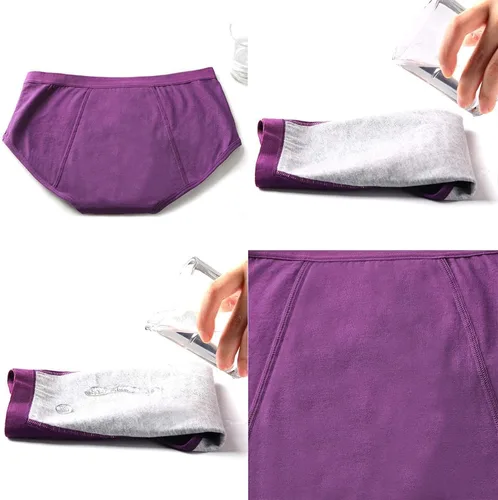 Vista 4 de OLIKEME Ropa interior de algodón para mujer, ropa interior suave para mujer, bragas cómodas y transpirables para mujer