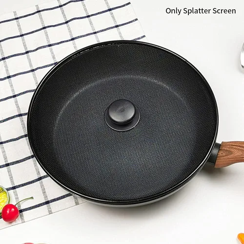 Vista 11 de Pantalla contra salpicaduras, pantalla de salpicaduras, tapa protectora contra salpicaduras con perilla, tapa de malla extra fina, cubierta