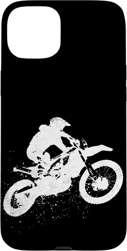Vista 9 de iPhone 16 Dirt Bike Riding Motocross Racing Motorcycle Vintage Graphic Case